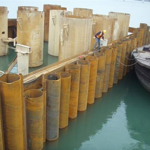 伊春钢护筒现场安装