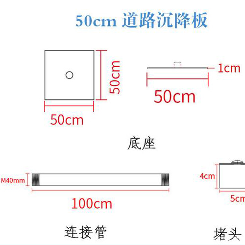 伊春沉降板规格型号如何选择?